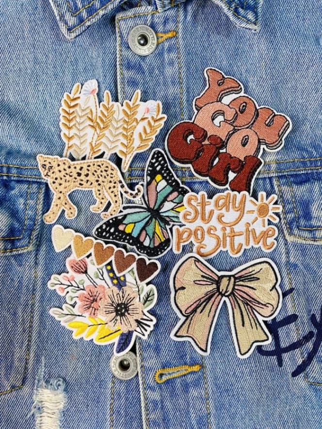Patch / Emblem Bordir (Iron-on)